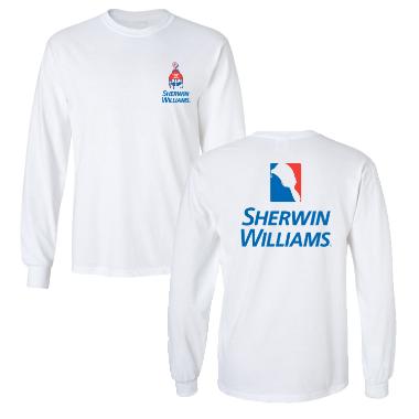 sherwin williams long sleeve shirts